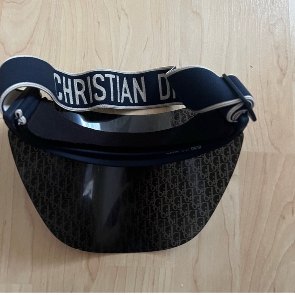 Dior Monogram Visor With Adjustable Strap - image 4